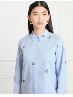 Hill House The Malone Top Berry Floral